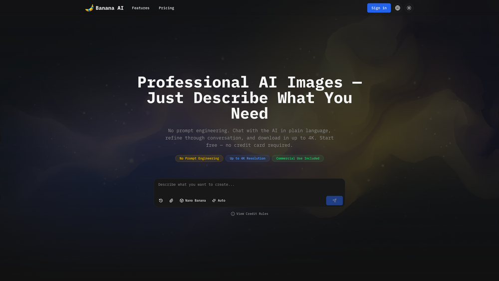 Banana AI Image Generator