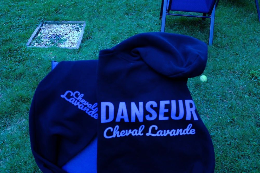 Danseur Hoodie by Cheval Lavande