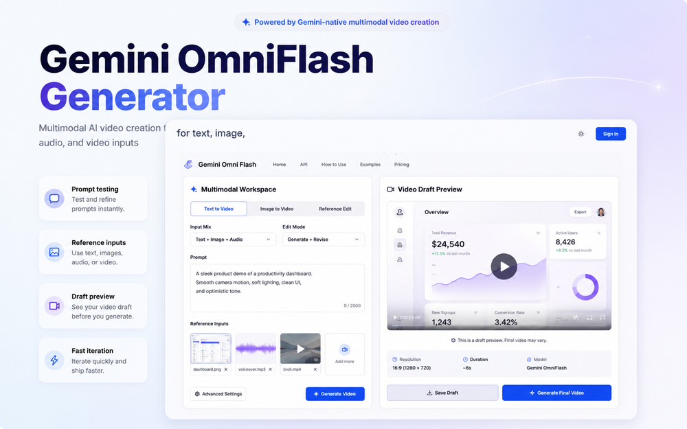 Gemini Omni Flash