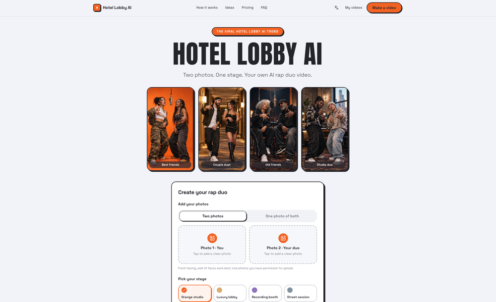 Hotel Lobby AI Video Generator
