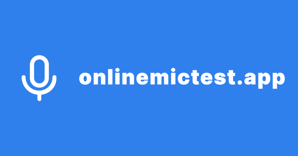 Online Microphone Test