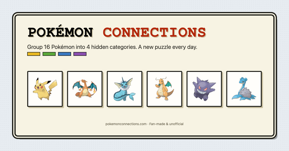 Pokémon Connections