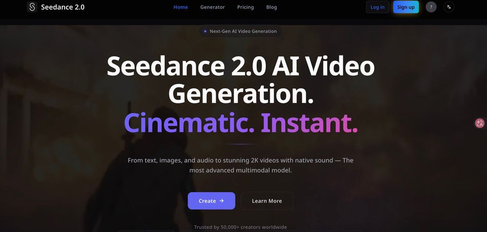 Seedance 2.0 – Next