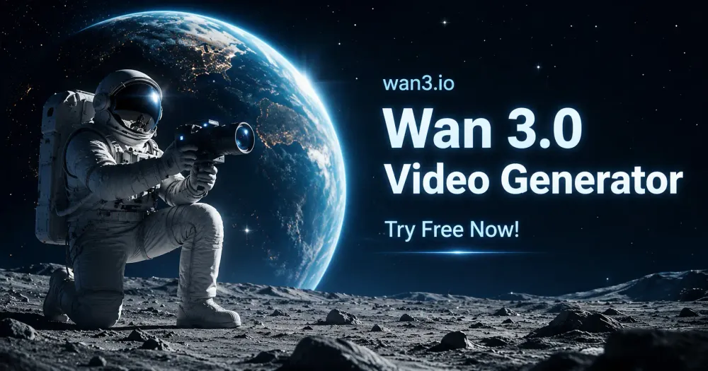Wan 3.0 AI Video Generator