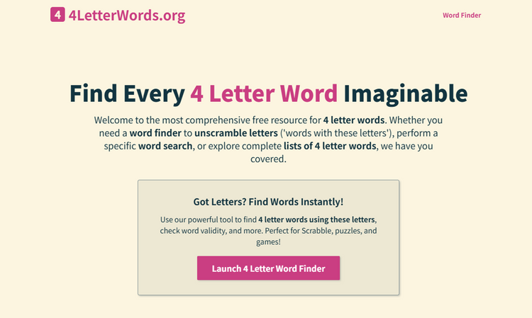 4LetterWords.org