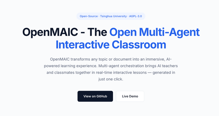 OpenMAIC