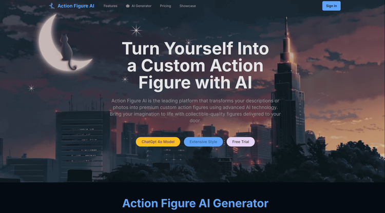 Action Figure AI Generator