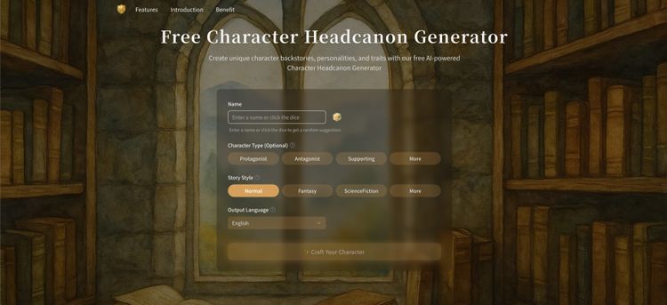 Character Headcanon Generator