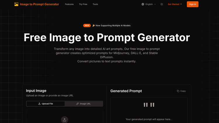 Image to Prompt Generator