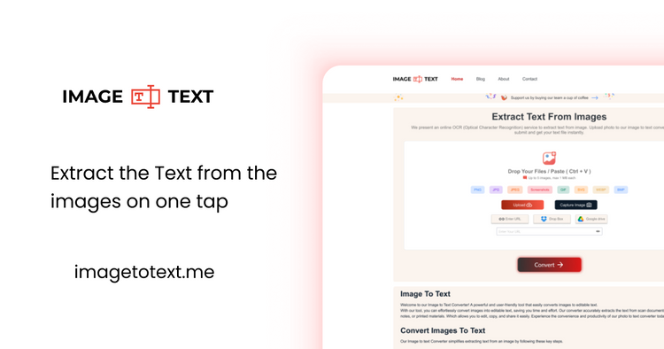 Image to Text Converter