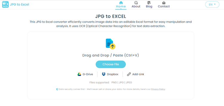 JpgToExcel.com