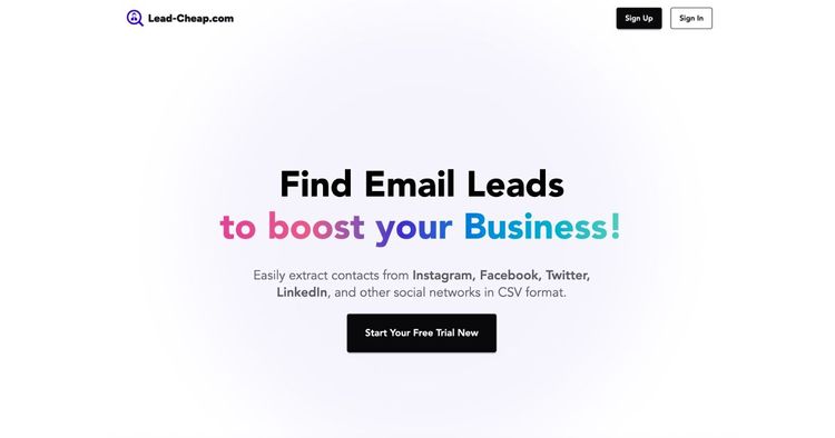 Lead-Cheap