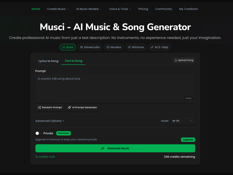 Musci.io