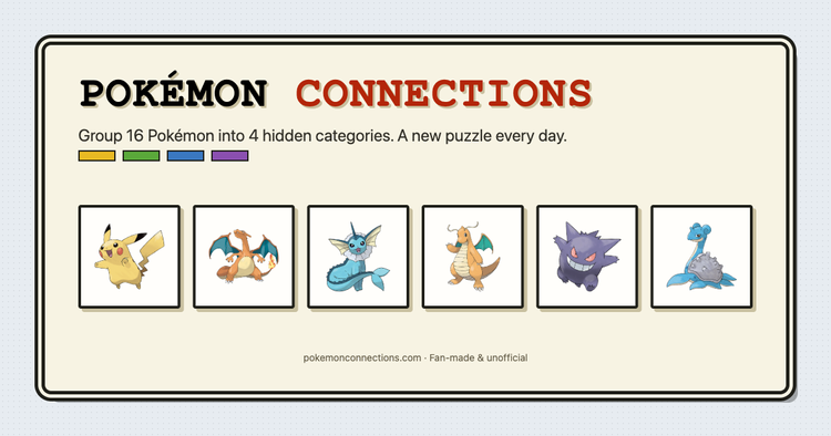 Pokémon Connections