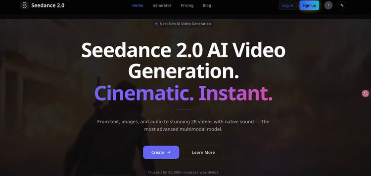Seedance 2.0 – Next