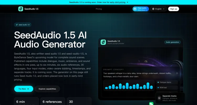 SeedAudio 1.5